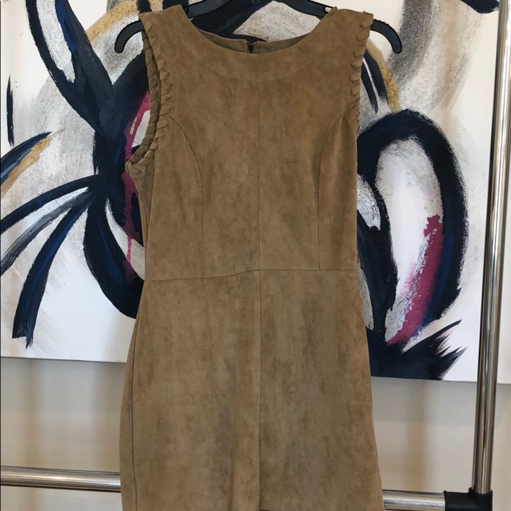 Suede Dress